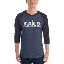 Load image into Gallery viewer, YALD Logo 3/4 sleeve shirt
